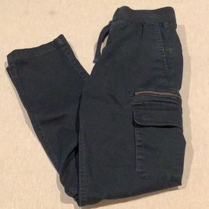 Rockets of Awesome - Cargo PANTS - Navy - Boys Size 7 - 98% Cotton - GUC